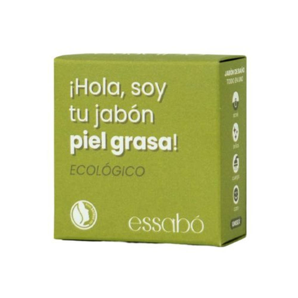 ESSABÓ - Sabonete Orgânico, Pele oleosa, 120g