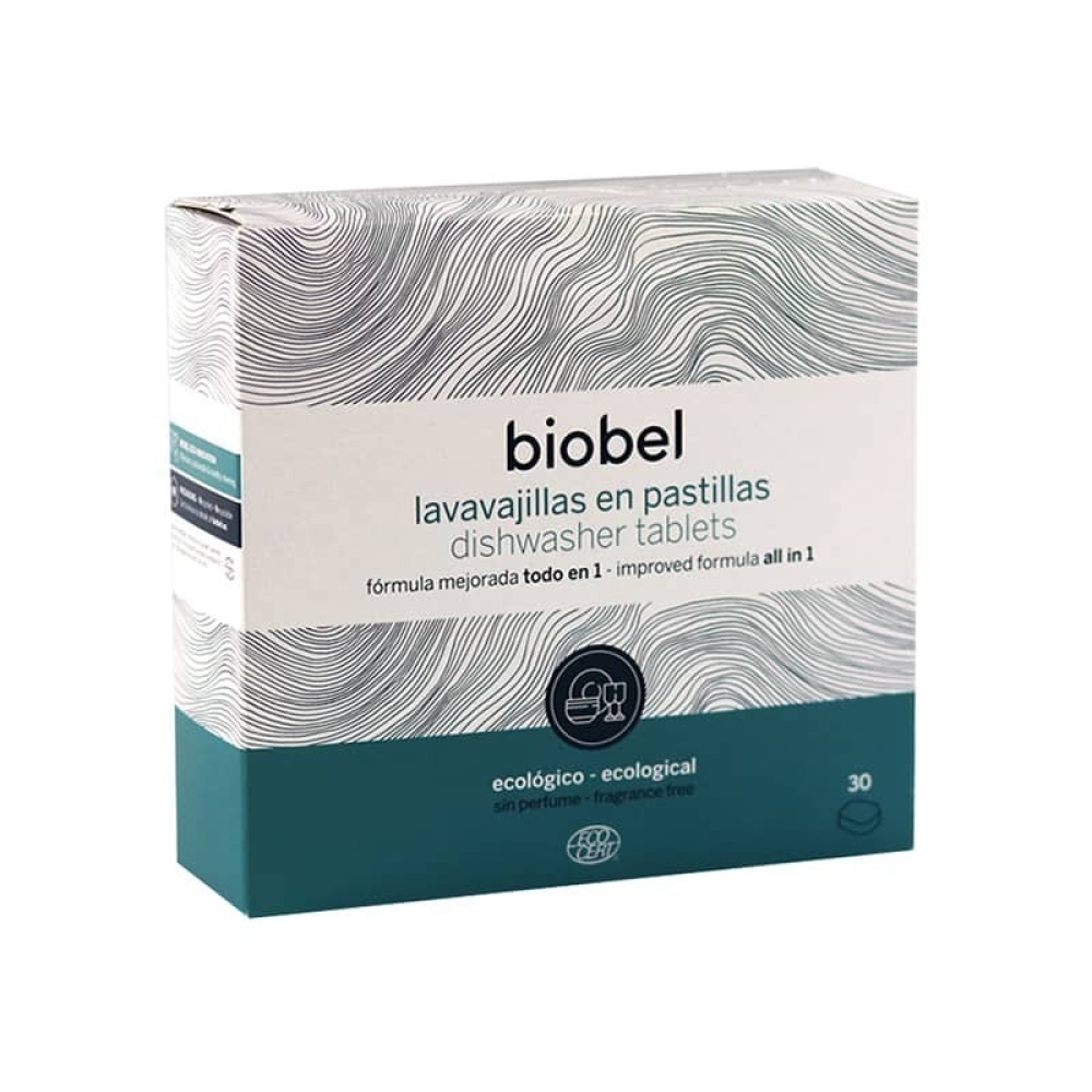 BIOBEL - Detergente para máquina da loiça em cápsulas, 30 uni