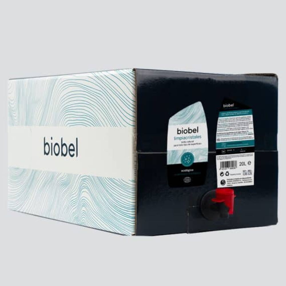 BIOBEL - Limpa-vidros em spray, 20L