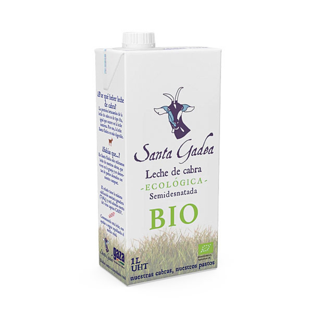 BIO - Leite de cabra meio-gordo UHT, 1L
