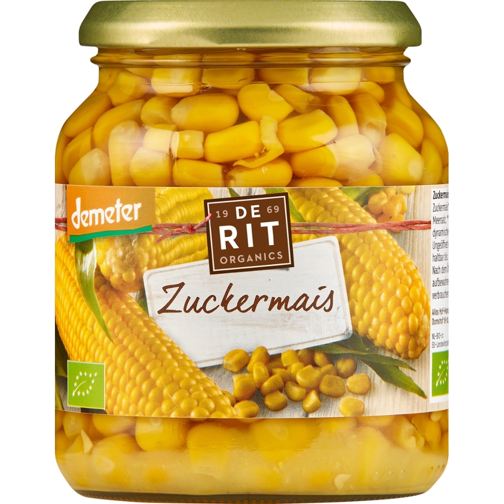 BIO - Milho Doce Cozido, 340g (230g)