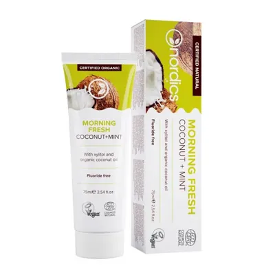 NORDICS - BIO - Pasta de dentes anti-carie coco e menta, 75ml