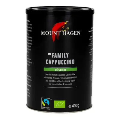 BIO - Cappuccino com chocolate, formato familiar, 400g