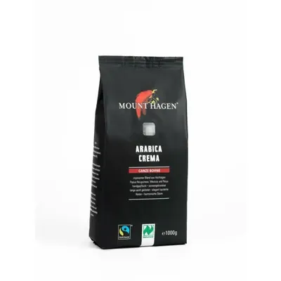 BIO - Café torrado em grão, Creme, Arábica, 1Kg