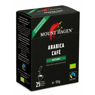 BIO - Café Solúvel Descafeinado em sticks, 25x2g