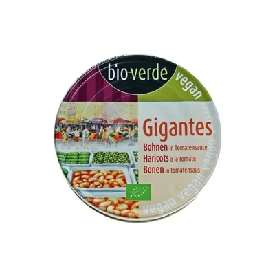 BIO - Gigantes da Grécia, feijão gigante em tomate, 190g