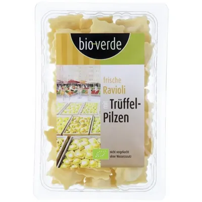 BIO - Ravioli fresco recheado c/ Tartuffo e Parmesão, 250g