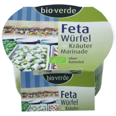 BIO - Feta em cubos c/ ervas, 125g