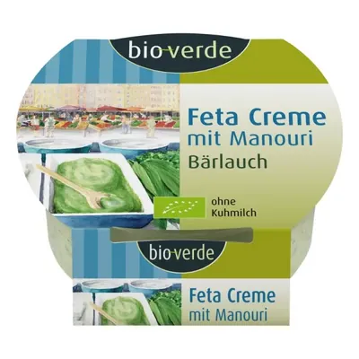 BIO - Creme Feta ovelha e cabra c/ alho de urso, 125g