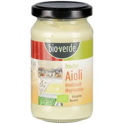 BIO - Aioli clássico, maionese de alho, 165g