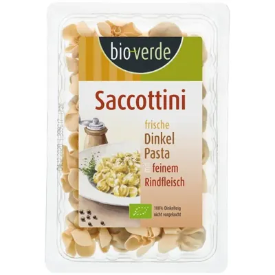 BIO - Saccottini de ESPELTA com Carne, 250g