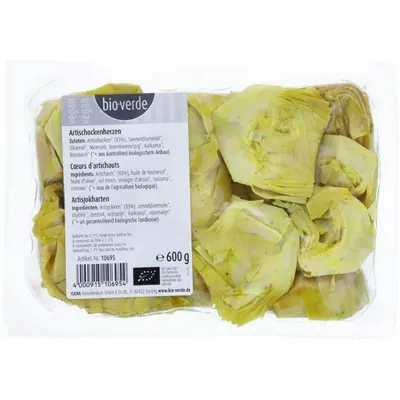 BIO - Corações de Alcachofra c/ ervas em óleo, 600g