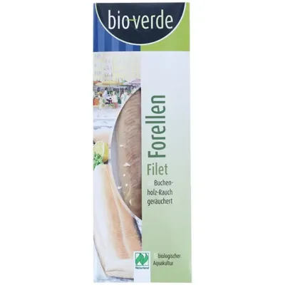 BIO - Filete de trutas fumado, 100g