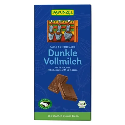 BIO - Chocolate de leite com 46% Cacau, 100g