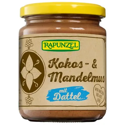 BIO - Creme de Coco e Amêndoas com Tâmaras, 250g