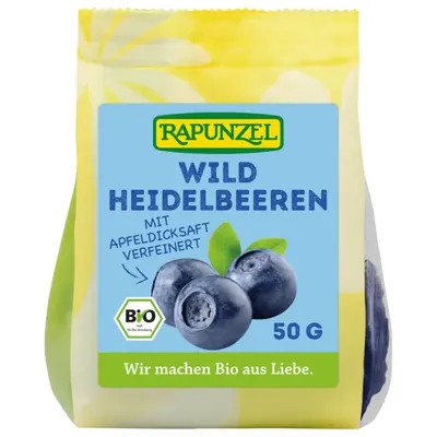 BIO - Mirtilos Silvestres, secos, 50g