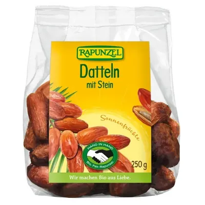BIO - Tâmaras c/ caroço Deglet Nour, 250g