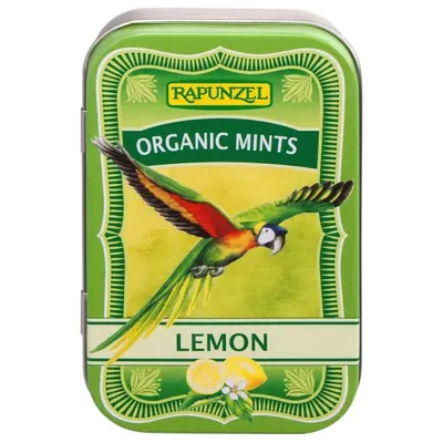 BIO - Mints de limão, em lata, 50g