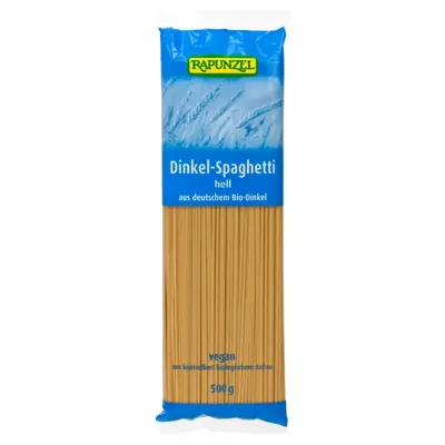 BIO - Esparguete de ESPELTA, branco, 500g