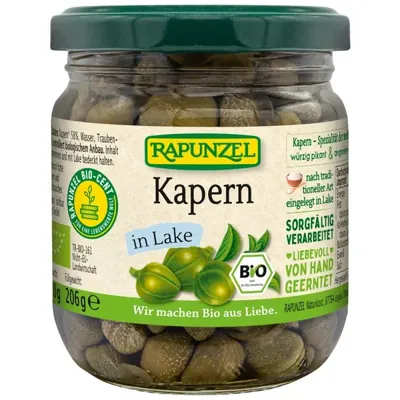 BIO - Alcaparras em salmoura, 206g (120g)