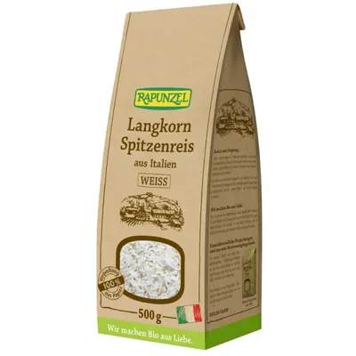 BIO - Arroz agulha branco, 500g