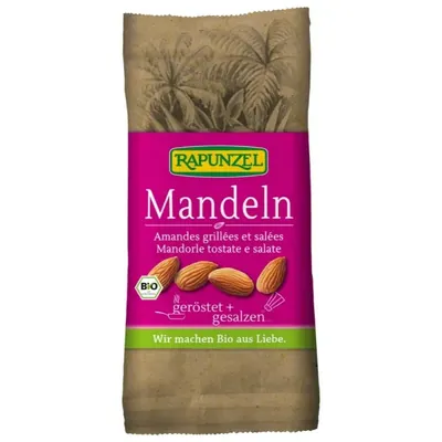 BIO - Amêndoas torradas e salgadas, 60g