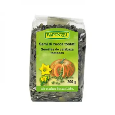 BIO - Sementes de abóbora torradas 200g