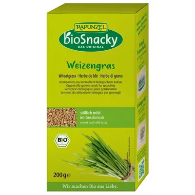 BIO SNACKY - Sementes para germinar TRIGO, 200g