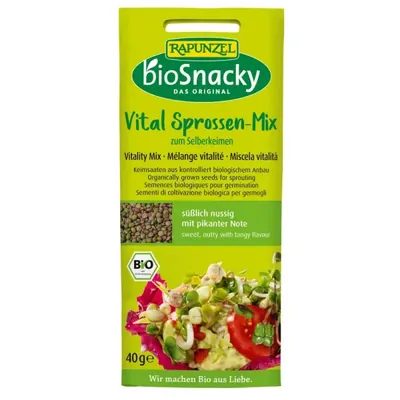 BIO SNACKY - Sementes para germinar Mistura Vital, 40g