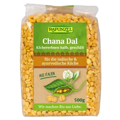 BIO - Grão-de-bico, Chana Dal, descascado, 500g