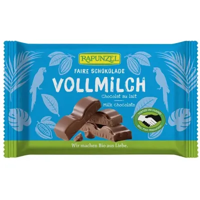 BIO - Chocolate de leite gordo com Cristallino 100g