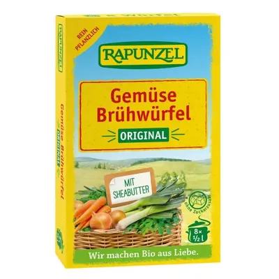 BIO - Cubos p/ caldo de legumes, original, c/ fermento 8 cubos
