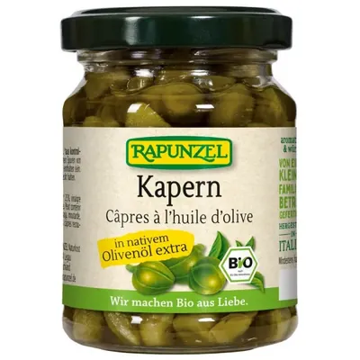 BIO - Alcaparras em azeite, 120g