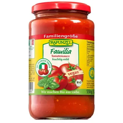 BIO - Molho de Tomate Família, VEGAN, 550g