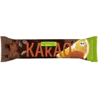 BIO - Barrita de Fruta, Cacau e Laranja, 40g