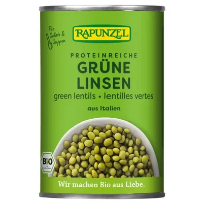 BIO - Lentilhas verdes, 400g (240g)