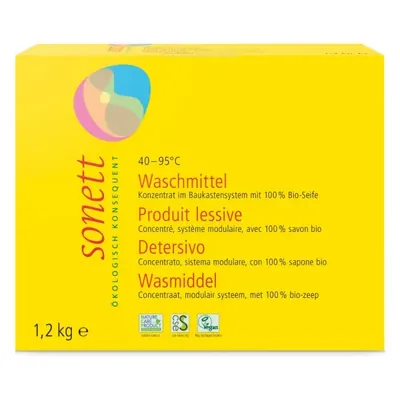 Detergente em pó para a roupa, 1,2Kg