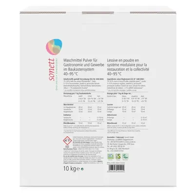 Detergente em pó p/ gastronomia e indústria, 10Kg