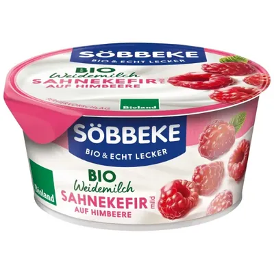 BIO - Kefir de natas Framboesa, 150g