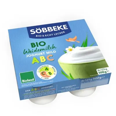 BIO - Iogurte ABC Probiótico ativo natural, 4x125g
