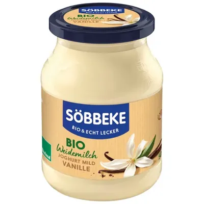 BIO - Iogurte suave Baunilha, 500g