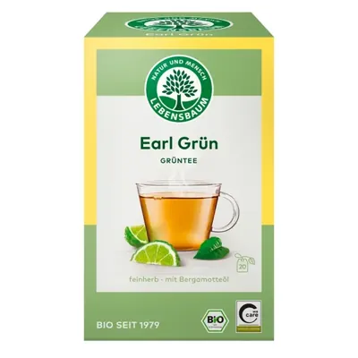 BIO - CHÁ - Earl Green, 20x1,5g