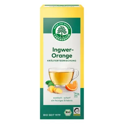 BIO - CHÁ - Gengibre e Laranja, 20x1,5g
