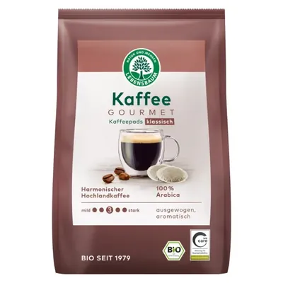 BIO - Café Gourmet Crema clássico Pads, 126g