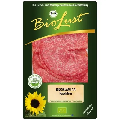 BIO - Salami fatiado, 80g