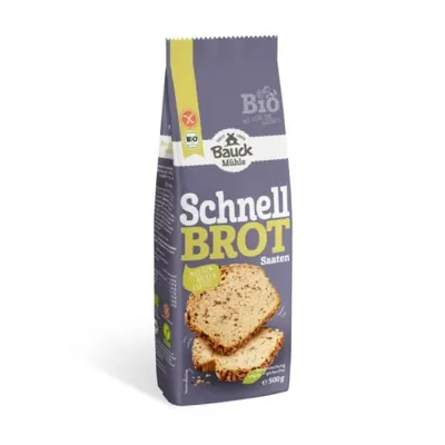 BIO - Mistura com sementes para Pão Rápido, sem Glúten, 500g