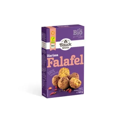 BIO - Mistura Falafel HARISSA (pimento e chilli) s/ GLUTÉN, 160g