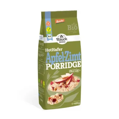 BIO - Papa de AVEIA- Maça e Canela s/ GLUTÉN, Demeter, 400g