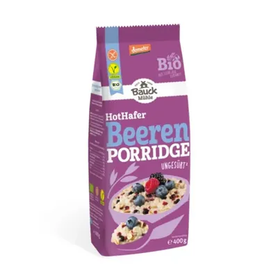 BIO - Papa de AVEIA e Bagas de Arando s/ GLUTÉN, Demeter, 400g
