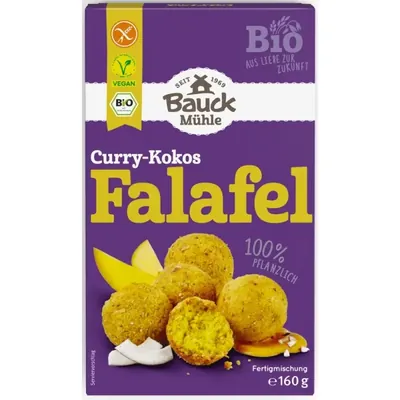 BIO - Mistura Falafel Coco e Caril s/ GLUTÉN, 160g